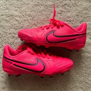 Girl’s Nike Tiempo soccer cleats